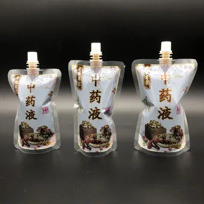 Versiegelte, selbstaufstehende Standbodenbeutel für traditionelle chinesische Medizin, Arzneisuppentüten und Kräutertee-Lebensmittelverpackungsbeutel, Hersteller von Flüssigverpackungen für traditionelle chinesische Medizin - 3