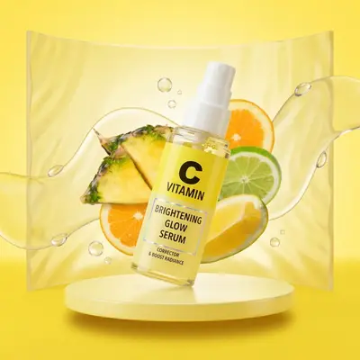 Grenzüberschreitend TK Lagerbestand Amz neuer Trend VITAMIN C Aufhellendes Serum Frischer Mandarine Sanft und Erfrischend Alltäglich - 3