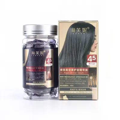 Fas argan yağlı %3 saç bakım softgel kapsül, onarıcı besleyici saç yağı - 7