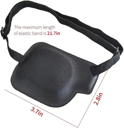 3D Single Eye Patch for Strabismus and Amblyopia Training, Adults and Children - 7