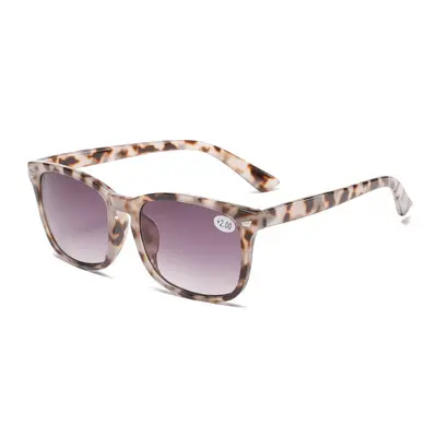 Women's Pink Square Frame Anti-Blue Light Glasses, Simple Design - 11
