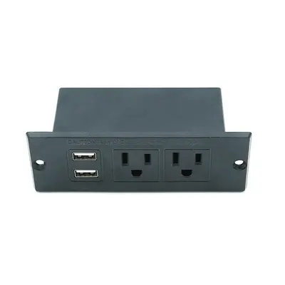 Built-In USB Socket for Furniture, American Standard Outlet
