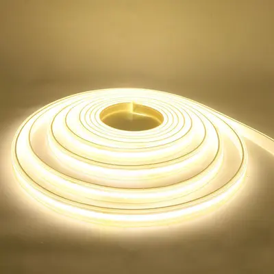 LED Ultra-Bright Selbstklebendes Lichtband 220V Treiberfrei Hochspannung wasserdicht COB Haushalts-Wohnzimmer Decken-Linearleuchte Flexible Leuchtstreifen - 8