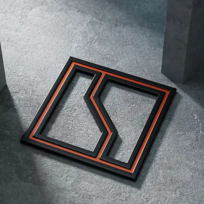 Mattes Metall-Emblem-Aufkleber für Zeekr 001 und 007, Sport-Autoaufkleber