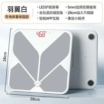 Bluetooth Smart Body Fat Scale with BMI, Household