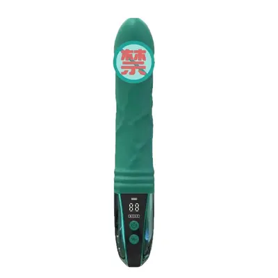 Digitaler Vibrator mit Display, G-Punkt, Zungenlecken und Saugfunktion