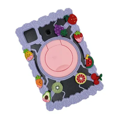 Silikon ürün işleme fabrikası doğrudan satış evrensel düşme önleyici, kaymaz ve ısı dağılımı taşınabilir tablet koruyucu silikon kılıf - 9