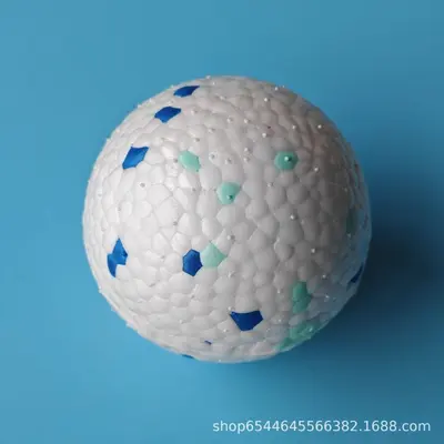 Durable ETPU Dog Toy Popcorn Design Floating Interactive Chew Toy - 12