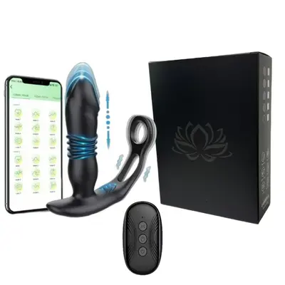 Male Prostate Massager, 10 Vibration Modes, Telescopic - 9