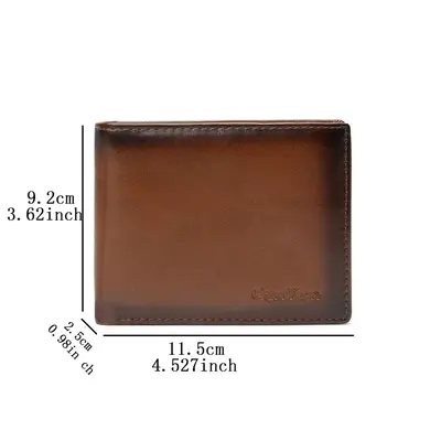 Men's Multifunctional Bifold Short Wallet - 5