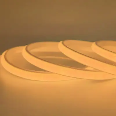 LED light strip high voltage 220v super bright flexible COB self-adhesive soft light strip outdoor waterproof lighting home improvement engineering lighting - 10