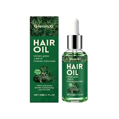 GleamXi Moisturizing Hair Care Oil, Light, Non-Greasy Formula - 6