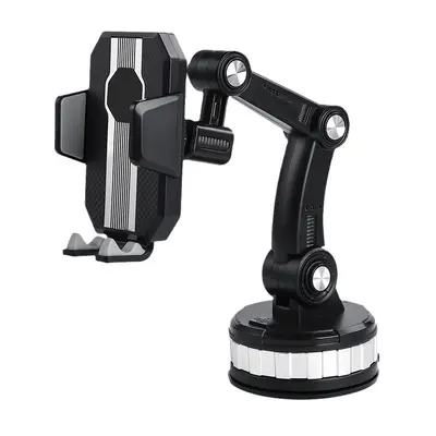 Car Phone Holder Navigation Bracket with Glass Suction Cup for Center Console - 6