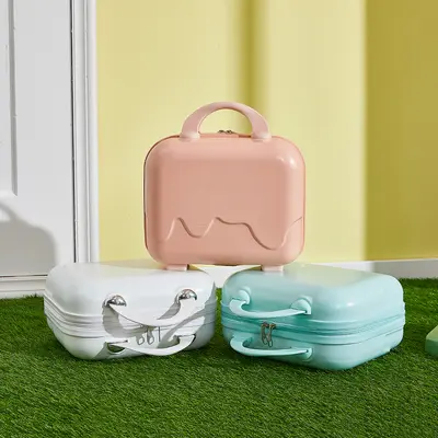 14 Inch Ice Cream Hand Bag Suitcase, Lightweight Small Toiletry Bag - 2