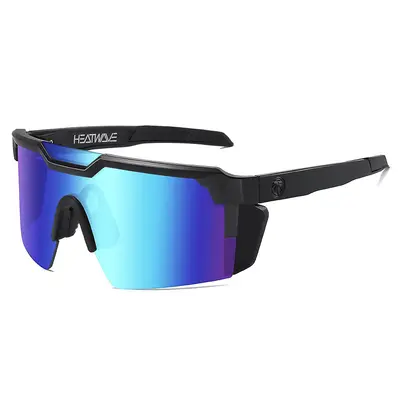Heat Wave Cycling Sunglasses, Large Frame Eye Protection - 13