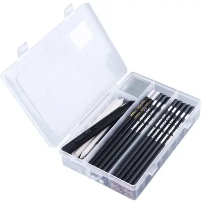 Mali professional sketch pencil set beginner - 6