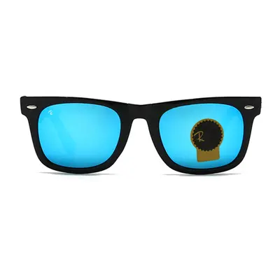 Glass Lens Square Frame Sunglasses Model 2140 - 13