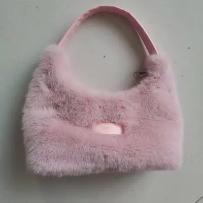 Autumn Winter Plush Women's Shoulder Bag - 7