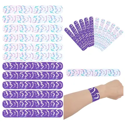 KPOP Demon Hunter Pattern PVC Clap Ring Bracelet