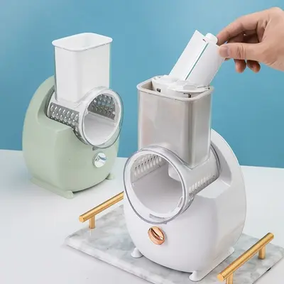 Electric vegetable chopper, multifunctional, potato shredder, slicer - 4