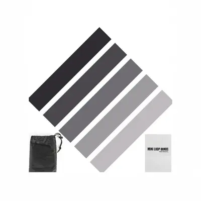 Portable Yoga Stretch Pull Band, Outdoor Pilates and Fitness Resistance Band - 4