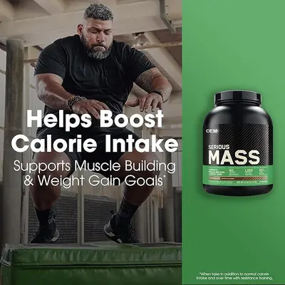 亚马逊增重蛋白粉Mass Gainer运动健身补充剂工厂蛋白粉5磅装