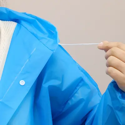 EVA Disposable One-Piece Raincoat