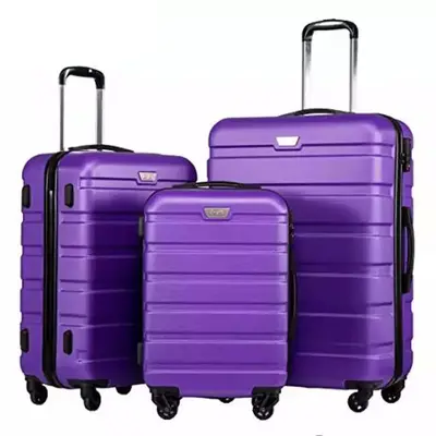 ABS Spinner Suitcase, 20/24/28 Inch, Combination Lock, Durable - 10