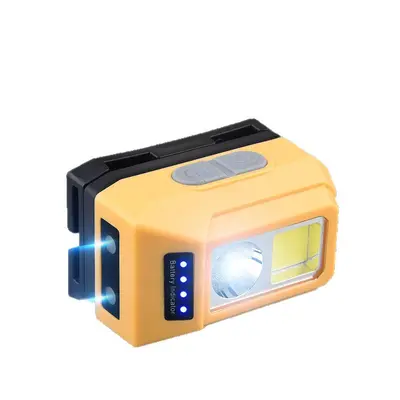 Voice-Controlled Rechargeable Headlamp, Lithium Battery, Motion Sensor, for Night Fishing