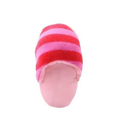 Squeaky Plush Slipper Dog Toy Chew-Resistant Small Breed - 9