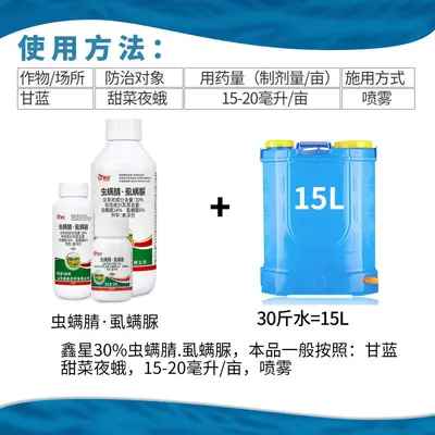 Xinxing 30% Chlorfenapyr and Lufenuron Insecticide for Cabbage Armyworms - 4