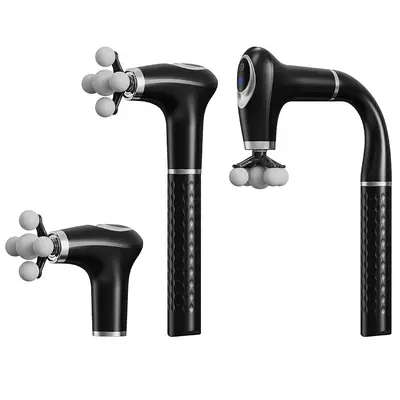 LCD Elbow-Type Massage Gun for Neck, Waist, Back and Leg Relaxation - 7
