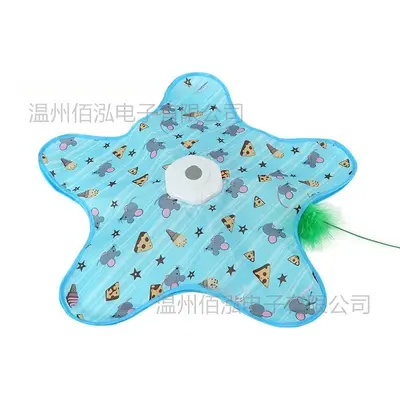 USB Rechargeable Automatic Cat Teaser Interactive Toy, Starfish Hide-and-Seek Design - 10