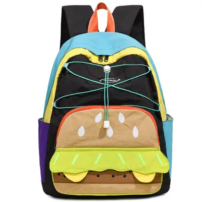 Cute Cartoon Women's Student Backpack, Large Capacity Daily Casual Bag - 7