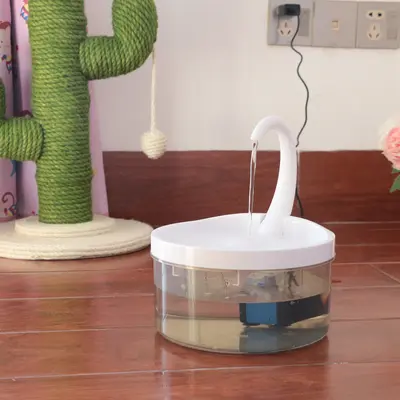 Deer Design Automatic Circulating Pet Water Fountain for Cats - 9