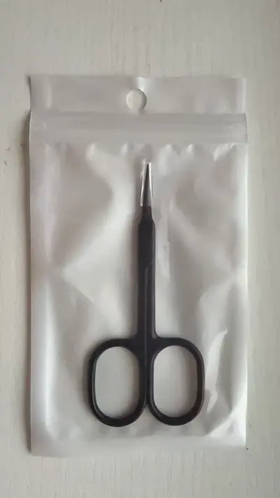 Stainless Steel Beauty Scissors, Portable Sharp Nail Clippers, Rust-Resistant - 12