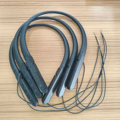 Nefes ışığı ile DIY EQ ayar TF kart oyunu asılı boyun Bluetooth kablosuz stereo kulaklık aksesuarları yarı mamul ürün