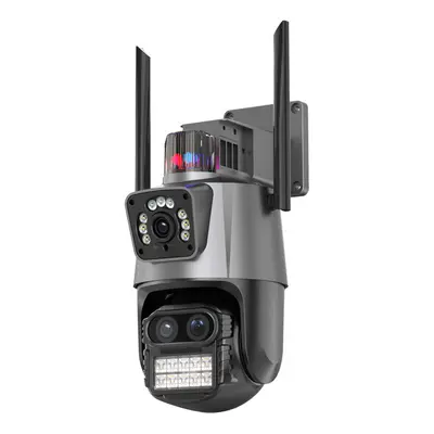 Icsee Dual-Kamera-Sicherheitskamera, 8x Zoom, Nachtsicht, WLAN - 7