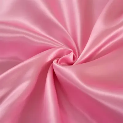 Imitation Silk Satin Fitted Sheet, Pillowcase and Duvet Cover Set - 12