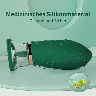 Kadın Vibratör S337, Çift Motorlu Emiş ve Titreşim, Masaj Aleti - 3