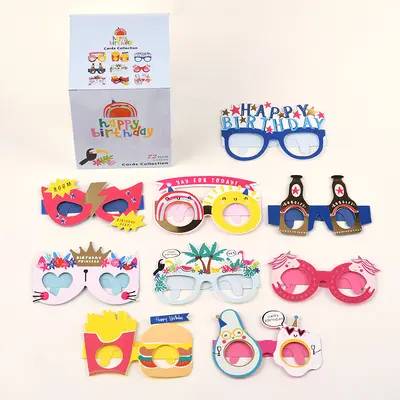 Creative Gift-Shaped Birthday Greeting Card