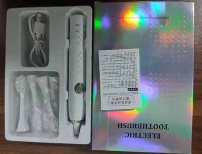 Fully Automatic Ultrasonic Electric Toothbrush, Waterproof - 10