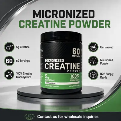 Creatine Monohydrate Powder, Food Grade Creatine Powder - 3