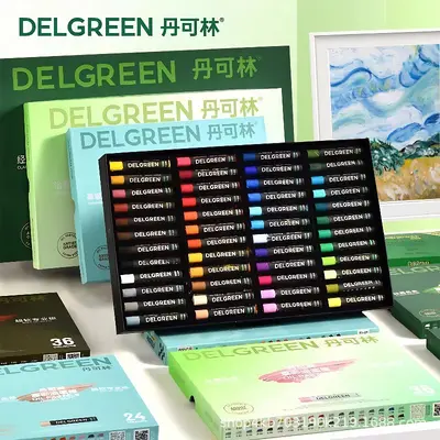 Dankelin Ölpastel-Set, 24, 36 oder 72 Farben