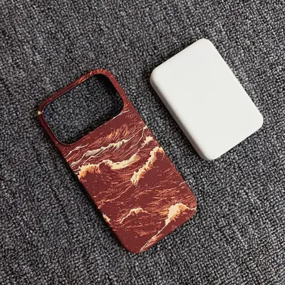 适用iPhone18Promax凯夫拉纹磁吸手机壳苹果17碳纤维纹半包保护套 - 9