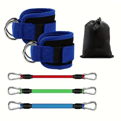 Ankle Resistance Band, Leg Lift and Glute Training Strap - 11