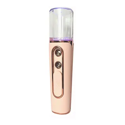 Dual-hole Spray Hydrating Instrument Handheld Portable USB Rechargeable Facial Moisturizing Beauty Device Mini Cold Spray Humidifier - 8