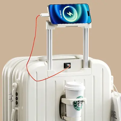 Rolling suitcase, password lock, large capacity, durable travel