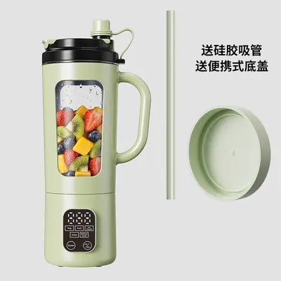 Cross-border New USB Charging Portable Juice Maker 8-Blade Household Ice Crushing Juicer Cup with Touch Screen Digital Display - 9