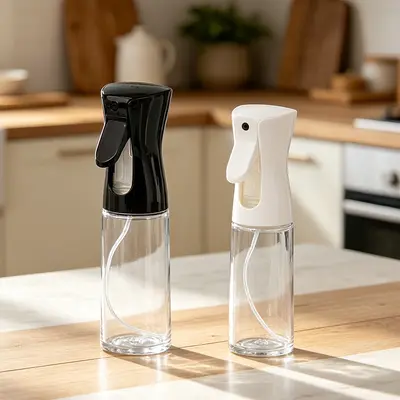 Press-Type Kitchen and BBQ Oil Sprayer Bottle for Air Fryer